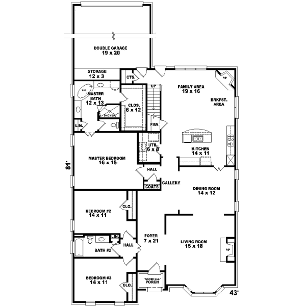 Main Floor Plan: 6-1056