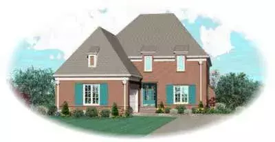 Traditional house plans 6-1071 - front exterior, 3,791 sq ft, 4 bed, 3 bath house plans | Monster House Plans