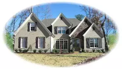 Traditional house plans 6-1086 - front exterior, 3,767 sq ft, 3 bed, 3 bath house plans | Monster House Plans
