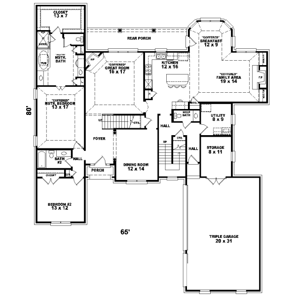 Main Floor Plan: 6-1087