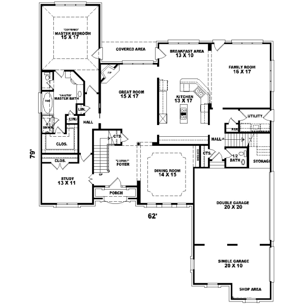 Main Floor Plan: 6-1096