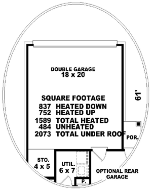 Southern Style House Plans Plan: 6-111