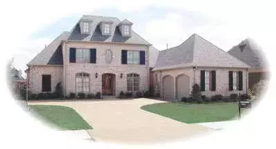 French Country house plans 6-1119 - front exterior, 3,872 sq ft, 3 bed, 4 bath house plans | Monster House Plans