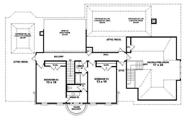Upper/Second Floor Plan:6-1122
