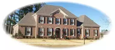 Colonial house plans 6-1124 - front exterior, 3,500 sq ft, 3 bed, 3 bath house plans | Monster House Plans