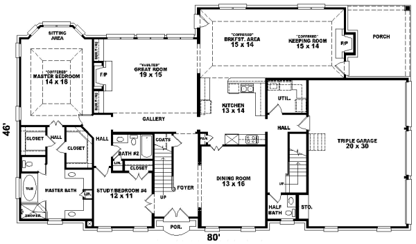 Main Floor Plan: 6-1124