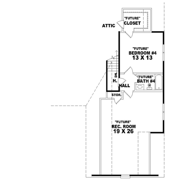 Upper/Second Floor Plan:6-1138