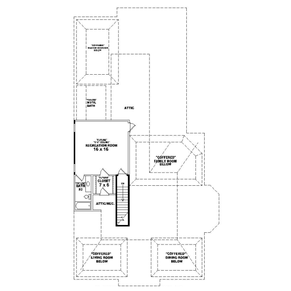 Upper/Second Floor Plan:6-1149