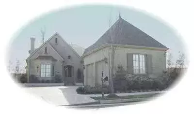European house plans 6-1162 - front exterior, 3,207 sq ft, 3 bed, 3 bath house plans | Monster House Plans