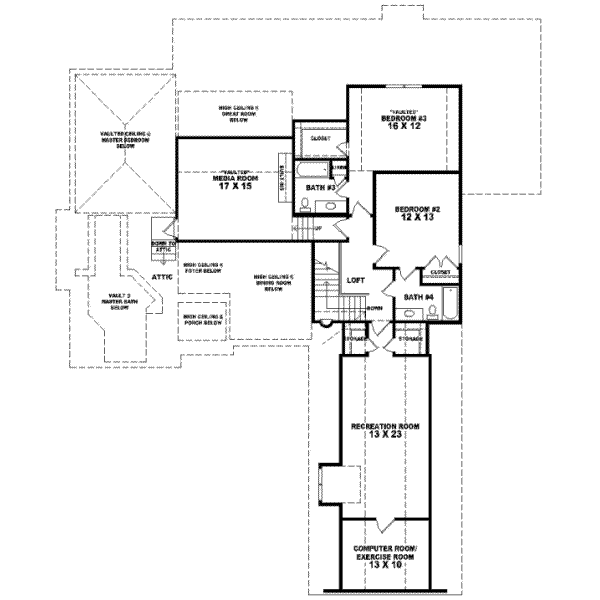 Upper/Second Floor Plan:6-1178