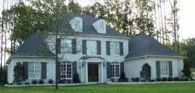 Southern Colonial house plans 6-1186 - front exterior, 4,536 sq ft, 5 bed, 4 bath house plans | Monster House Plans
