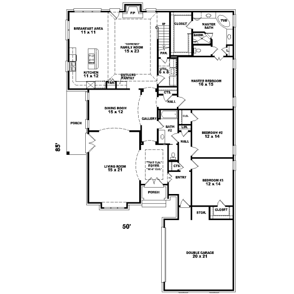 Main Floor Plan: 6-1193