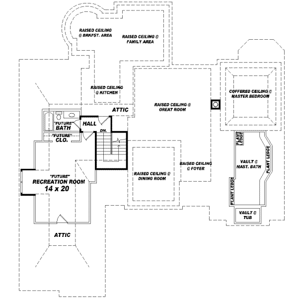 Upper/Second Floor Plan:6-1214