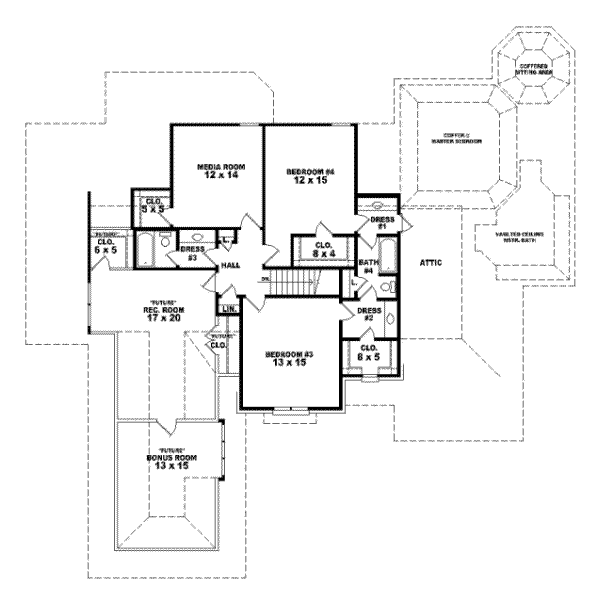 Upper/Second Floor Plan:6-1229