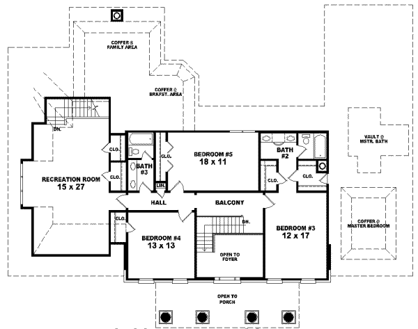 Upper/Second Floor Plan:6-1246