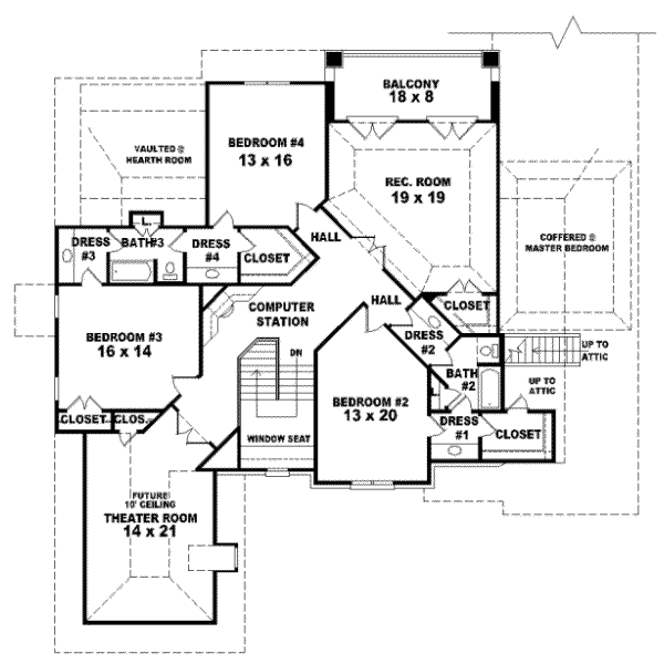 Upper/Second Floor Plan:6-1248