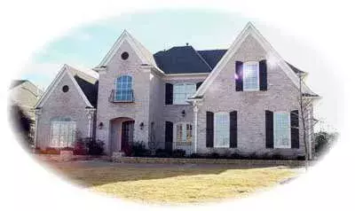 Traditional house plans 6-1256 - front exterior, 4,300 sq ft, 4 bed, 5 bath house plans | Monster House Plans