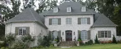 European house plans 6-1267 - front exterior, 4,627 sq ft, 4 bed, 4 bath house plans | Monster House Plans