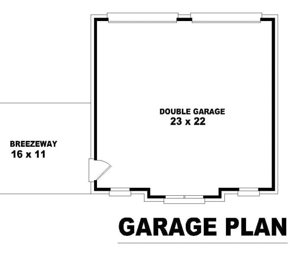 Traditional Style Floor Plans 6-1278