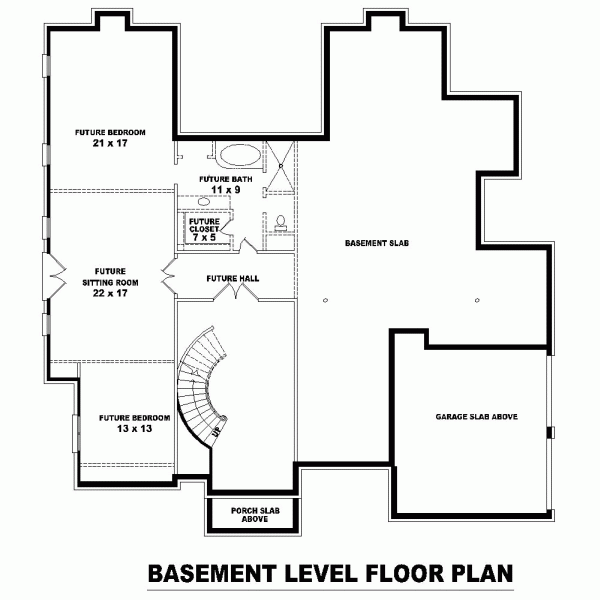 Lower Floor Plan:6-1279