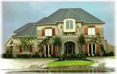 European house plans 6-1281 - front exterior, 5,818 sq ft, 4 bed, 4 bath house plans | Monster House Plans