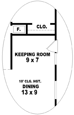 Traditional Style Floor Plans Plan: 6-135