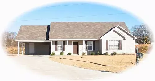 Traditional house plans 6-1350 - front exterior, 1,440 sq ft, 4 bed, 2 bath house plans | Monster House Plans