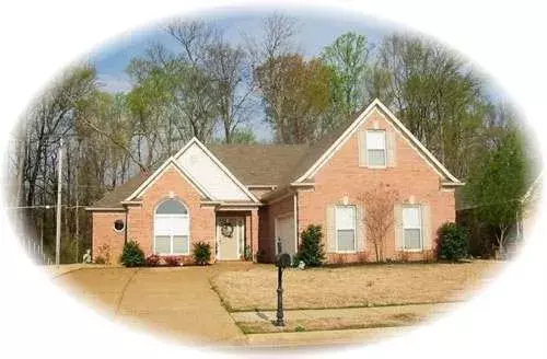 Traditional house plans 6-1354 - front exterior, 1,513 sq ft, 2 bed, 2 bath house plans | Monster House Plans