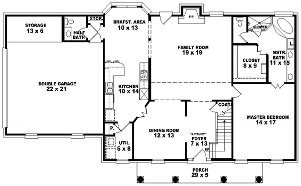 Main Floor Plan: 6-1389