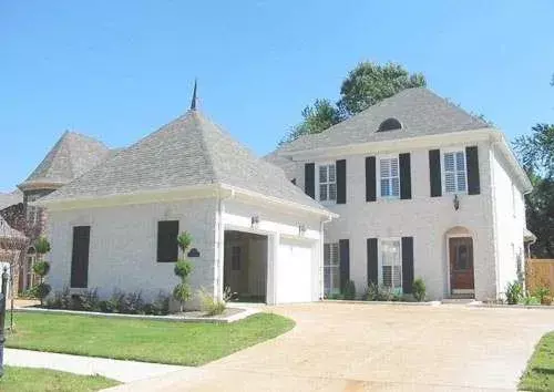 Traditional house plans 6-1422 - front exterior, 3,048 sq ft, 4 bed, 2 bath house plans | Monster House Plans