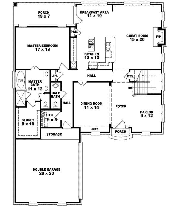 Main Floor Plan: 6-1427