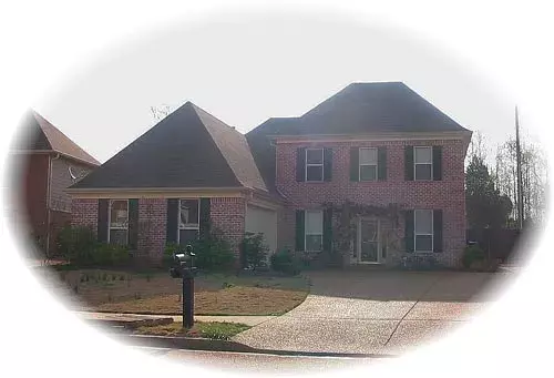 Colonial house plans 6-1428 - front exterior, 2,497 sq ft, 3 bed, 2 bath house plans | Monster House Plans
