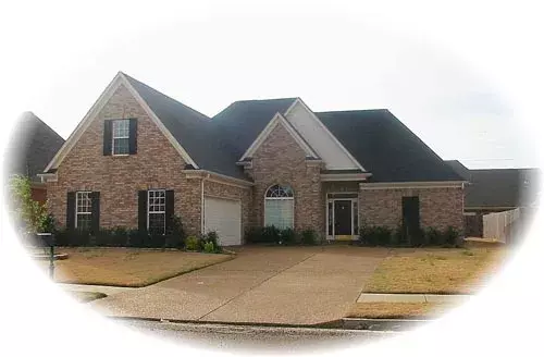 Traditional house plans 6-1433 - front exterior, 1,869 sq ft, 3 bed, 2 bath house plans | Monster House Plans