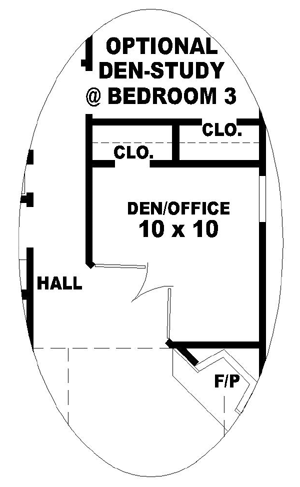 Traditional Style Floor Plans Plan: 6-145