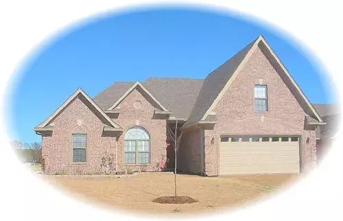 European house plans 6-1450 - front exterior, 1,974 sq ft, 3 bed, 2 bath house plans | Monster House Plans