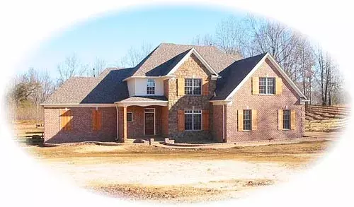 Traditional house plans 6-1454 - front exterior, 3,099 sq ft, 4 bed, 3 bath house plans | Monster House Plans