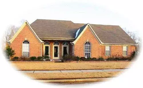 Traditional house plans 6-1457 - front exterior, 2,457 sq ft, 3 bed, 2 bath house plans | Monster House Plans