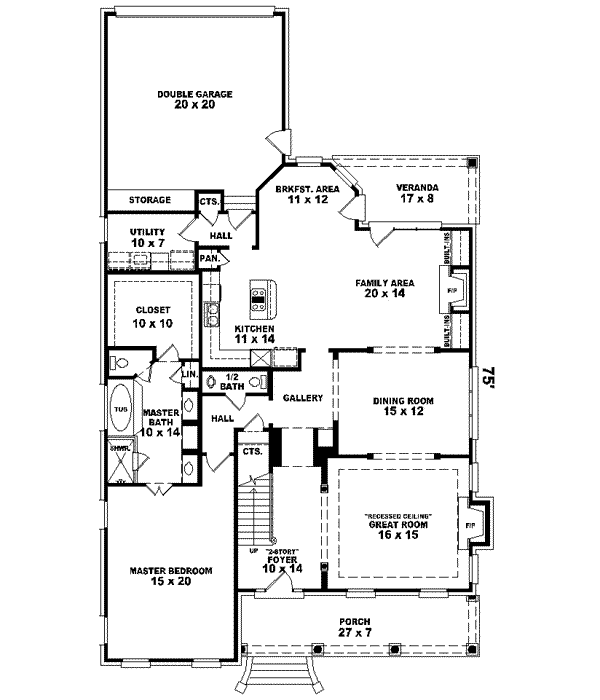 Main Floor Plan: 6-1463