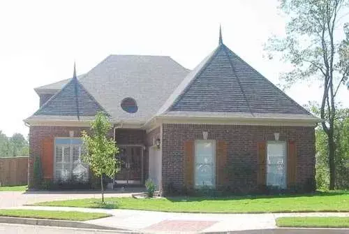 French Country house plans 6-1466 - front exterior, 3,028 sq ft, 4 bed, 3 bath house plans | Monster House Plans