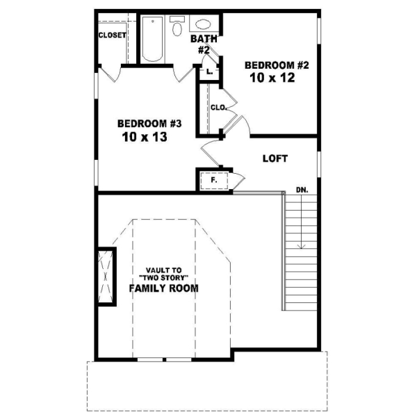 Upper/Second Floor Plan:6-150
