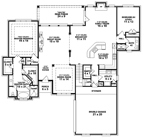 Main Floor Plan: 6-1517