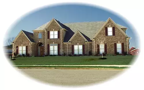Traditional house plans 6-1520 - front exterior, 3,687 sq ft, 3 bed, 3 bath house plans | Monster House Plans