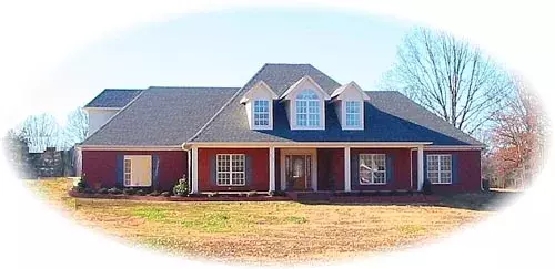 Southern house plans 6-1547 - front exterior, 3,861 sq ft, 4 bed, 4 bath house plans | Monster House Plans