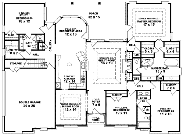 Main Floor Plan: 6-1550
