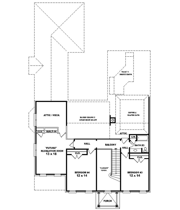 Upper/Second Floor Plan:6-1551