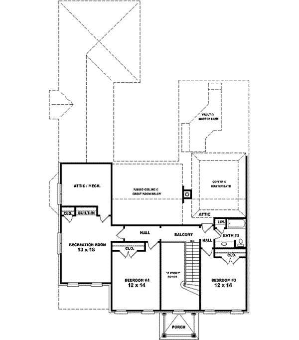 Upper/Second Floor Plan:6-1552