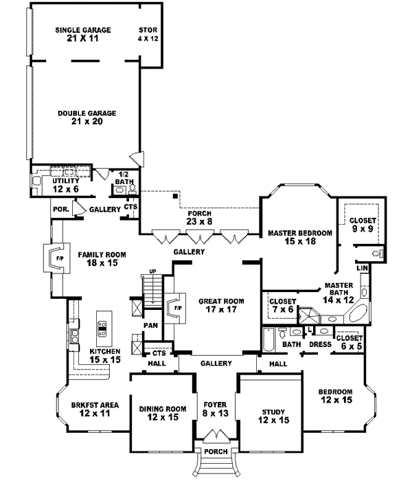 Main Floor Plan: 6-1567