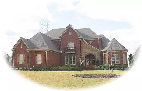 French Country house plans 6-1572 - front exterior, 4,877 sq ft, 4 bed, 4 bath house plans | Monster House Plans