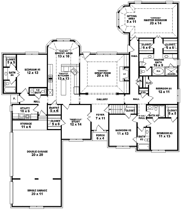 Main Floor Plan: 6-1573