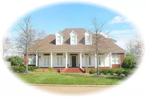 Southern house plans 6-1588 - front exterior, 4,918 sq ft, 5 bed, 4 bath house plans | Monster House Plans